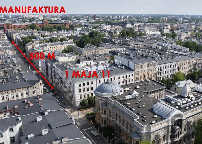 1m11 Centrum - Opcjonalne Miejsce Parkingowe, Dostep Na Kod, Netflix Lägenhet Łódź
